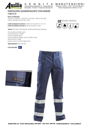 QUADRIVALENTE PANTALONE CON BANDE 